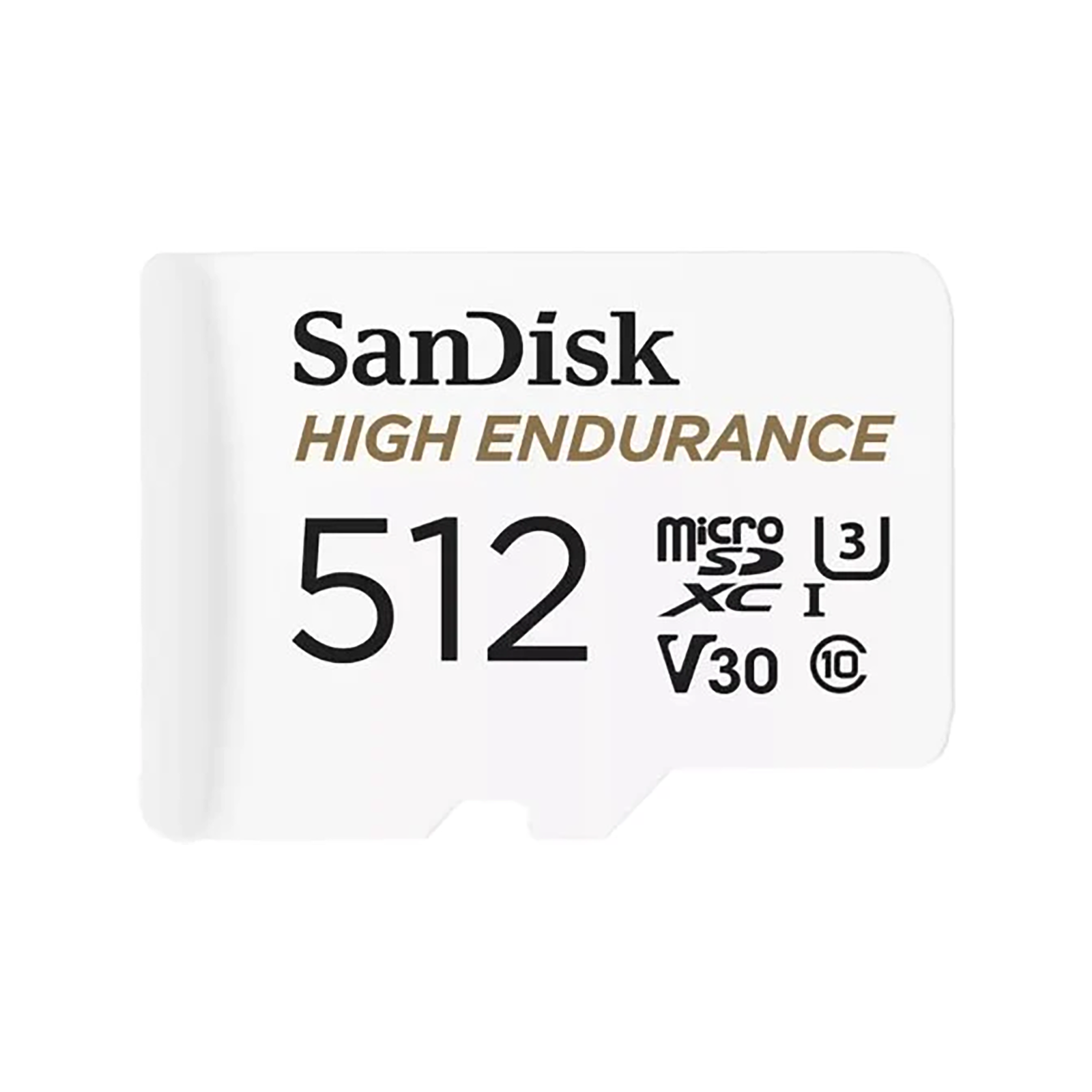 Sandisk High Endurance 512GB Class 10 MicroSDXC Card with Adapter Sandisk High Endurance 512GB Class 10 MicroSDXC Card with Adapter - Image 1
