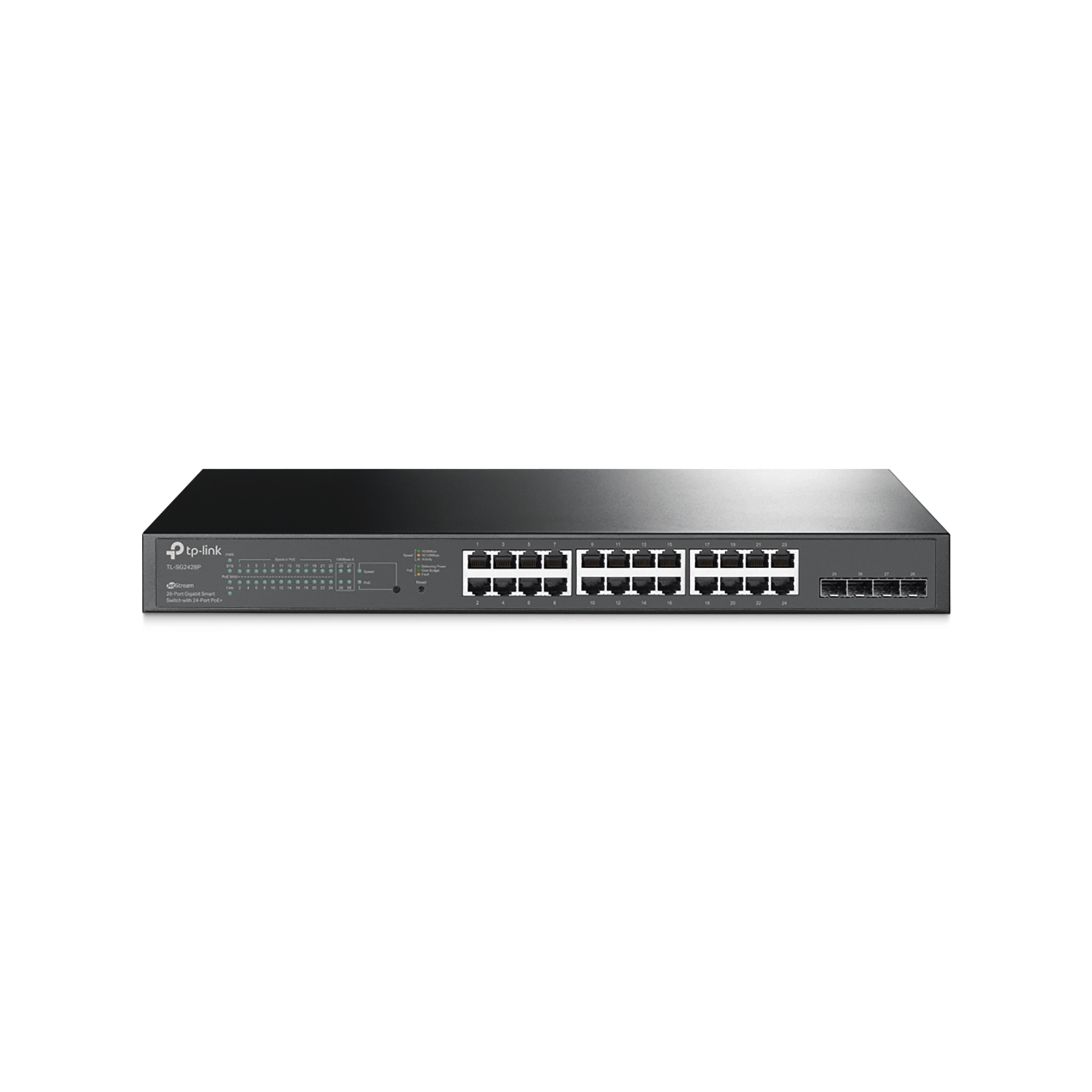 TP-Link Jetstream 28 Port Smart Managed POE Switch TP-Link Jetstream 28 Port Smart Managed POE Switch - Image 1