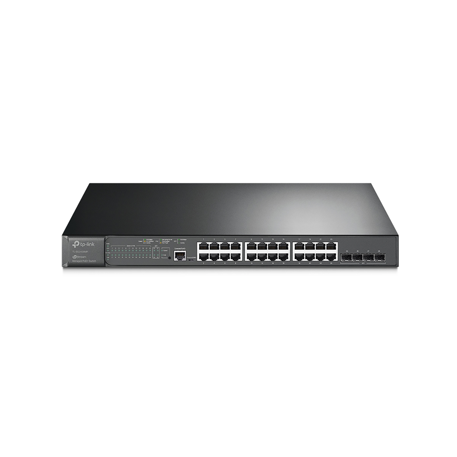 TP-Link 28 Port Gigabit L2 POE Switch TP-Link 28 Port Gigabit L2 POE Switch - Image 1
