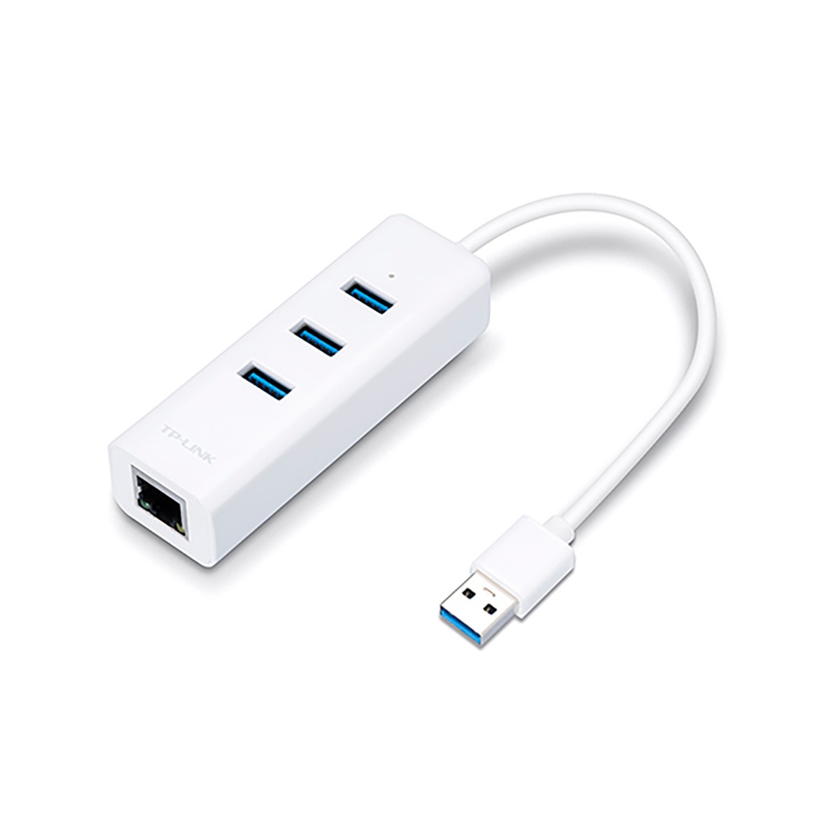 TP-Link USB 3.0 3-Port Hub & Gigabit Ethernet Adapter TP-Link USB 3.0 3-Port Hub & Gigabit Ethernet Adapter - Image 1