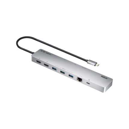 Aten 11-in-1 USB-C Multiport Dock with Power Pass-Through