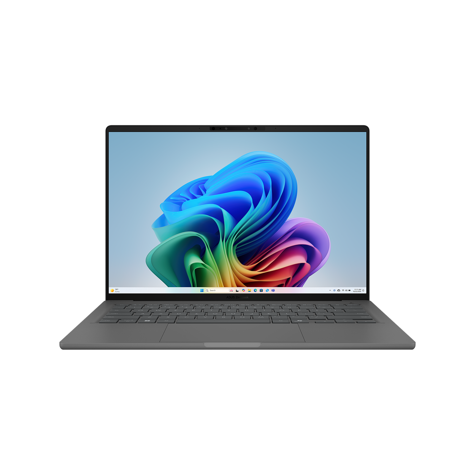 Asus Zenbook UX3407QA 14" Qualcomm 16GB 1TB Non-Touch Win11 Home Iceland Gray Notebook Asus Zenbook UX3407QA 14" Qualcomm 16GB 1TB Non-Touch Win11 Home Iceland Gray Notebook - Image 1