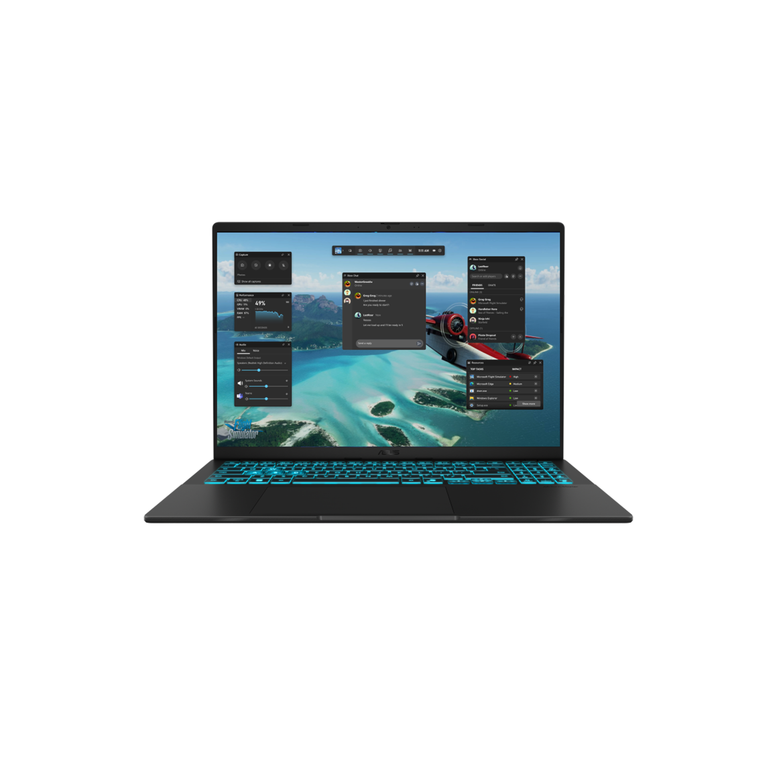 Asus VivoBook RTX V3607VH 16" Core-i7 16GB 1TB Win 11 Pro Notebook Asus VivoBook RTX V3607VH 16" Core-i7 16GB 1TB Win 11 Pro Notebook - Image 1