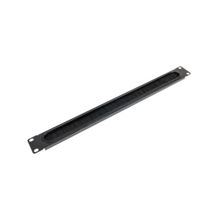 Zone 1U Black Brush Panel