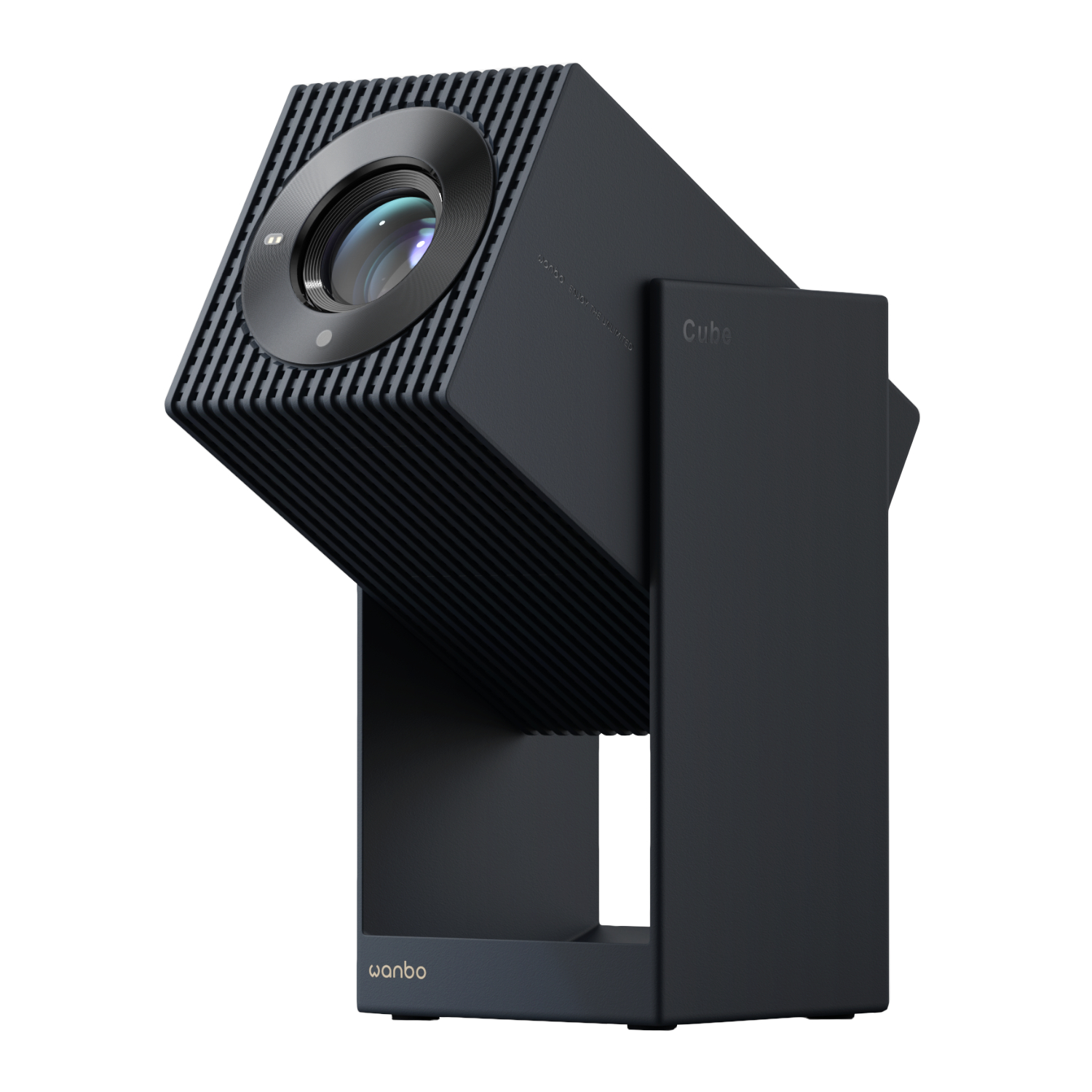 6970885351037 Wanbo Cube 2 Pro 1080P 500ANSI Android 11 Smart Projector Deep Night - Image 1