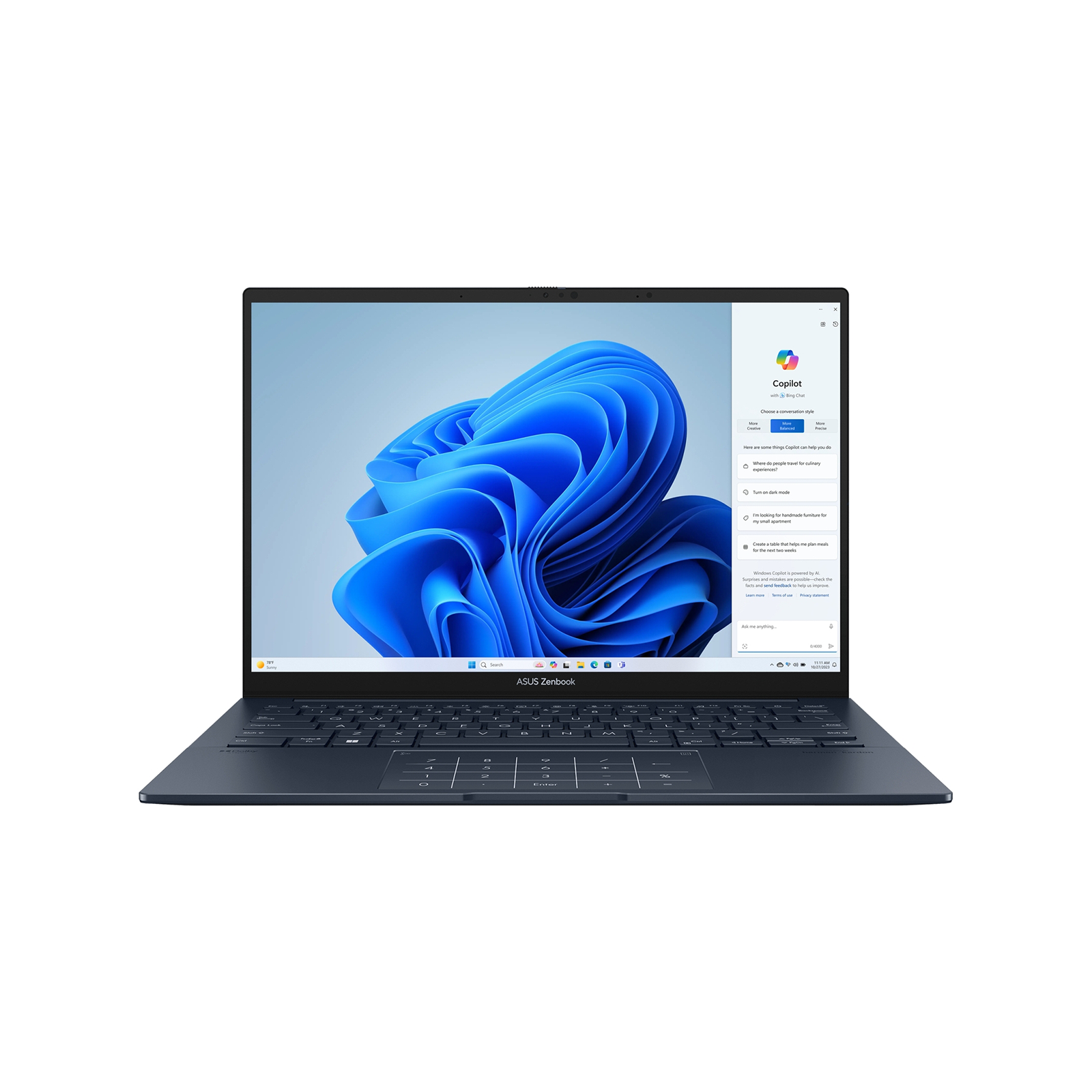 Asus ZenBook 14" Core-U9 16GB 512GB Win 11 Home Notebook Asus ZenBook 14" Core-U9 16GB 512GB Win 11 Home Notebook - Image 1