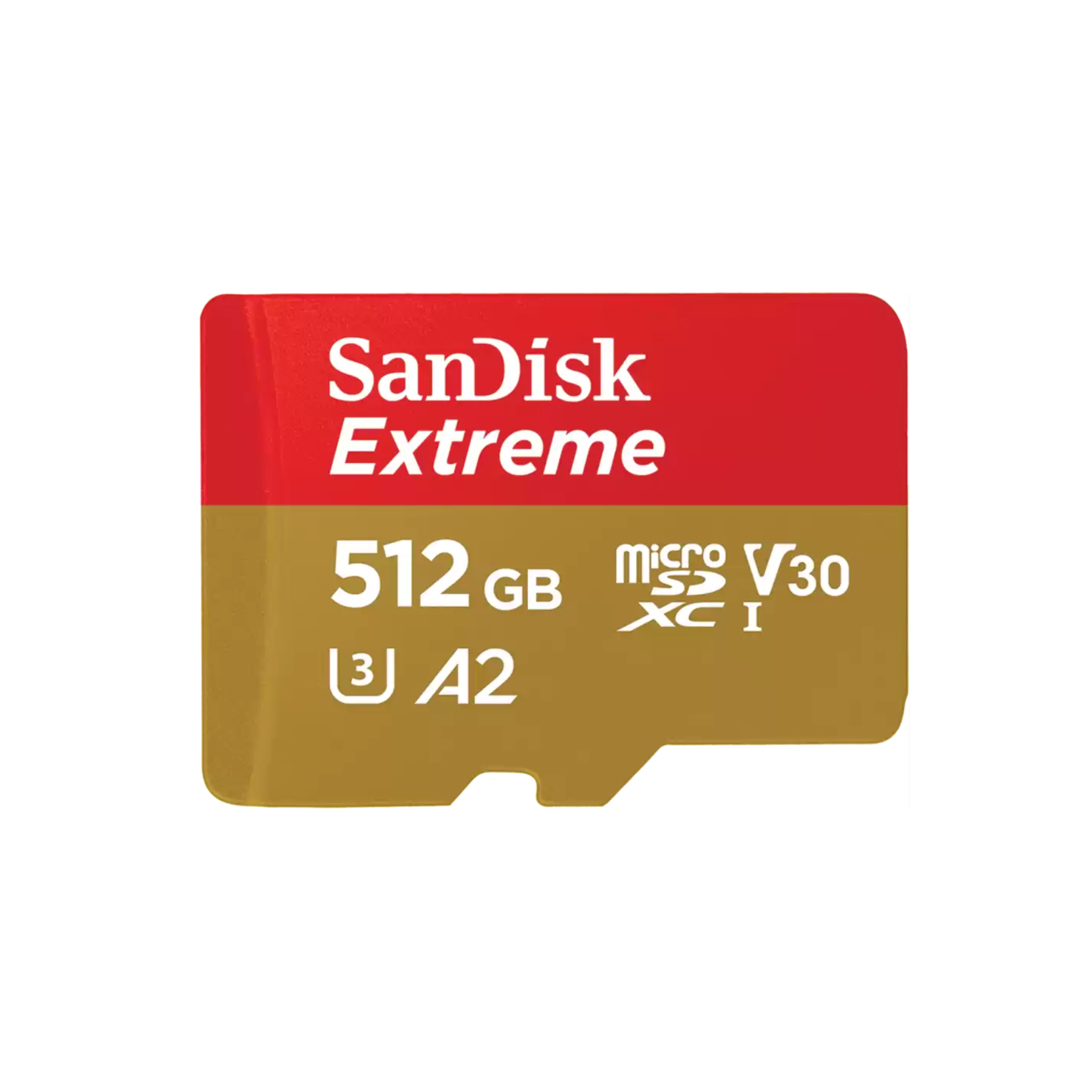 SanDisk Extreme 512GB MicroSD UHS-I Memory Card SanDisk Extreme 512GB MicroSD UHS-I Memory Card - Image 1