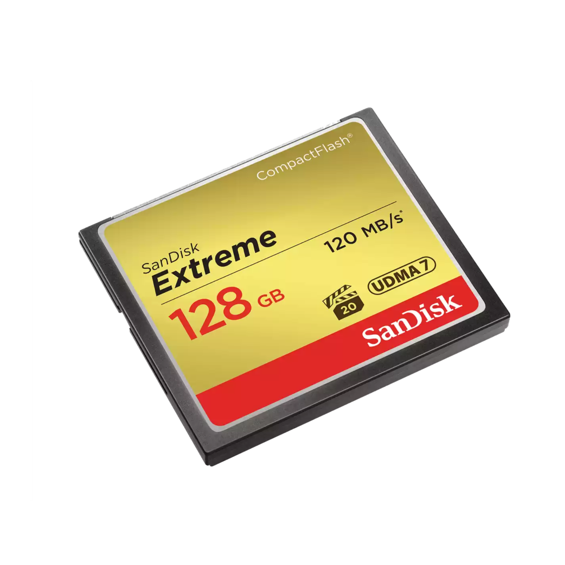 SanDisk Extreme Compact 128GB Flash Memory Card SanDisk Extreme Compact 128GB Flash Memory Card - Image 1