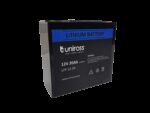 Uniross 12.8V 20Ah (256Wh) LiFEPO4 battery | UR-BAT-LiFePO4-12-20