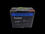 Uniross 12.8V 20Ah (256Wh) LiFEPO4 battery | UR-BAT-LiFePO4-12-20 - Image 2
