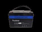 Uniross 12.8V 100Ah (1.28kWh) LiFEPO4 Battery | UR-BAT-LiFePO4-12-100