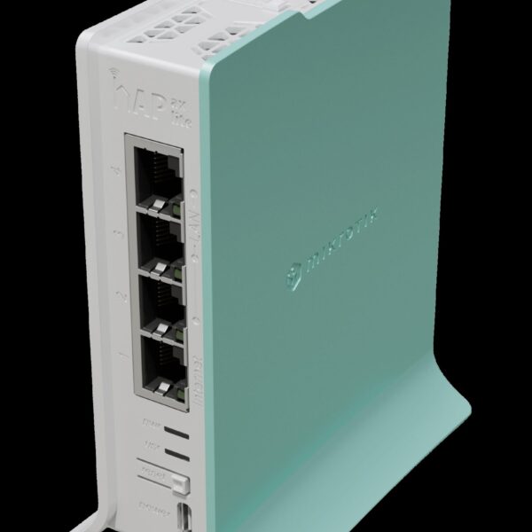 MikroTik hAP ax lite 4 Port Gigabit 600Mbps WiFi 6 Router | MT-RBHAP-AX-LITE