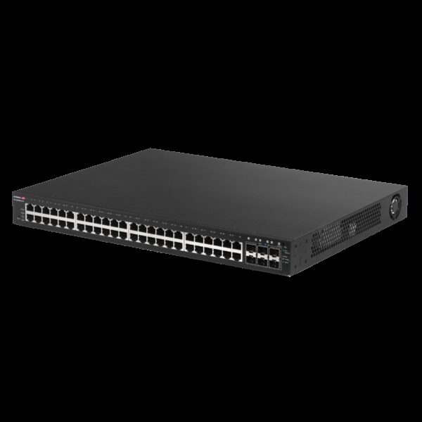 48 Gigabit PoE+ Long Range Switch with 6 SFP+ Ports
