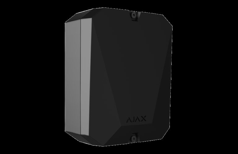 AJAX Security - MultiTransmitter Jeweller - Black Indoor Module for Connecting Wired Alarms to AJAX systems | AJAX-MT-INDR-B