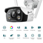 TP-Link VIGI 4MP Outdoor Full-Color Wi-Fi Bullet Network Camera - Image 2