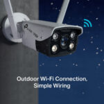TP-Link VIGI 4MP Outdoor Full-Color Wi-Fi Bullet Network Camera - Image 3