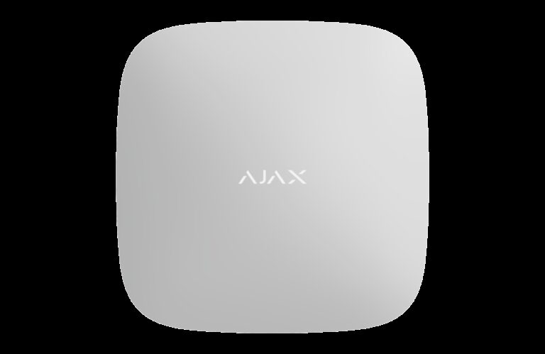 AJAX Security - Hub 2 4G 2 x SIM and Ethernet Port and Photo Verification Support White  | AJAX-HUB-2-4G-W