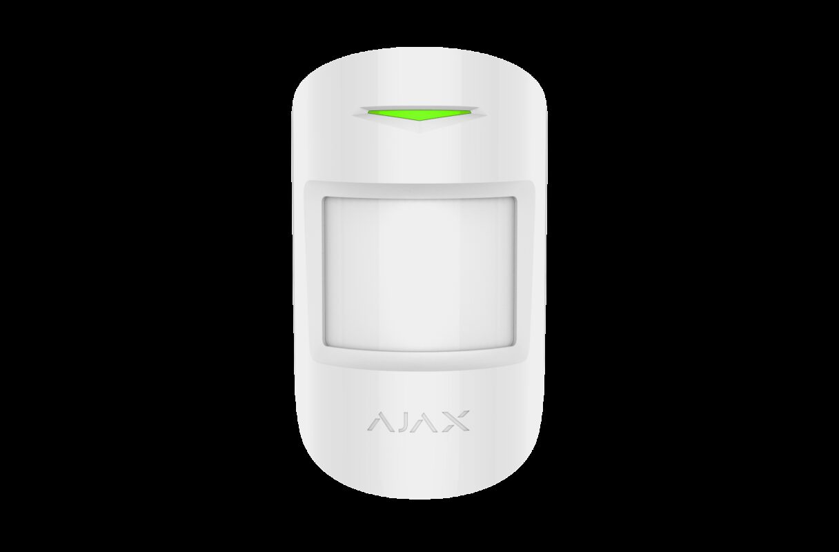 AJAX Security - CombiProtect - White Wireless Combined Motion & Glass Break Detector | AJAX-CP-INDR-W