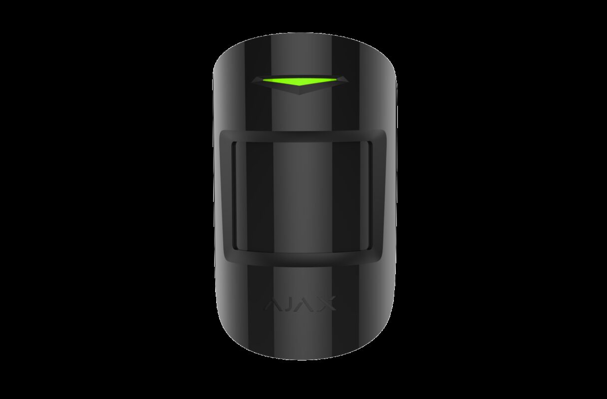 AJAX Security - CombiProtect - Black Wireless Combined Motion & Glass Break Detector | AJAX-CP-INDR-B