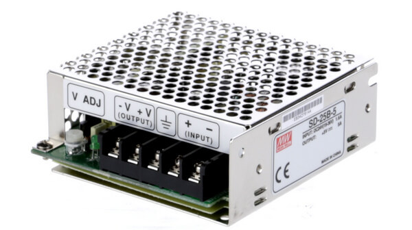 Mean Well - 25W Single Output DC - DC Converter - 24VDC
