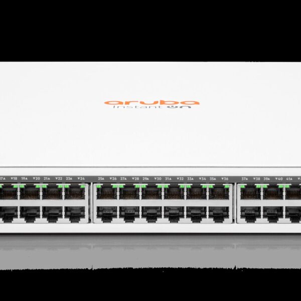 HPE Networking Instant On 1960 2SFP+ 48 Port 600W Switch | ARU-IO-SW196048G-600W
