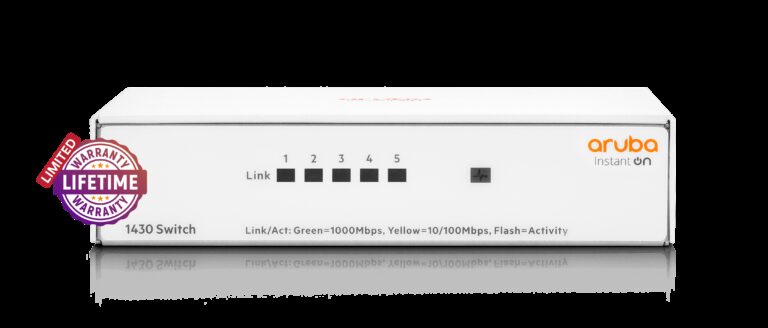 HPE Networking Instant On 1430 5 port GbE Switch | SW14305G