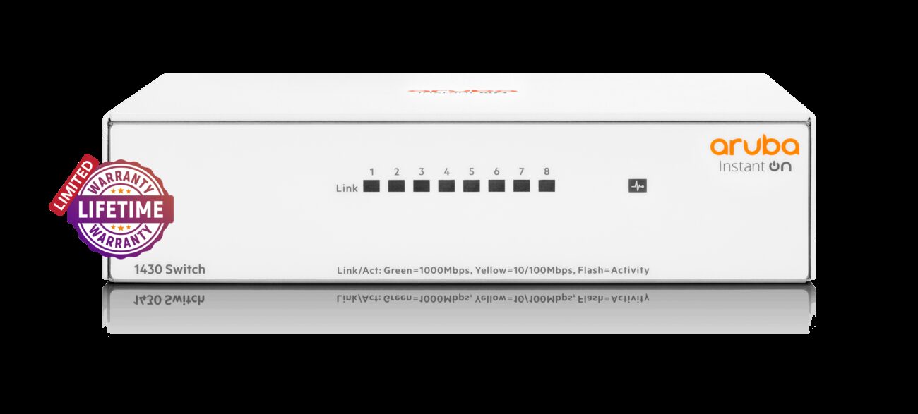 HPE Networking Instant On 1430 8 port GbE Switch | SW14308G