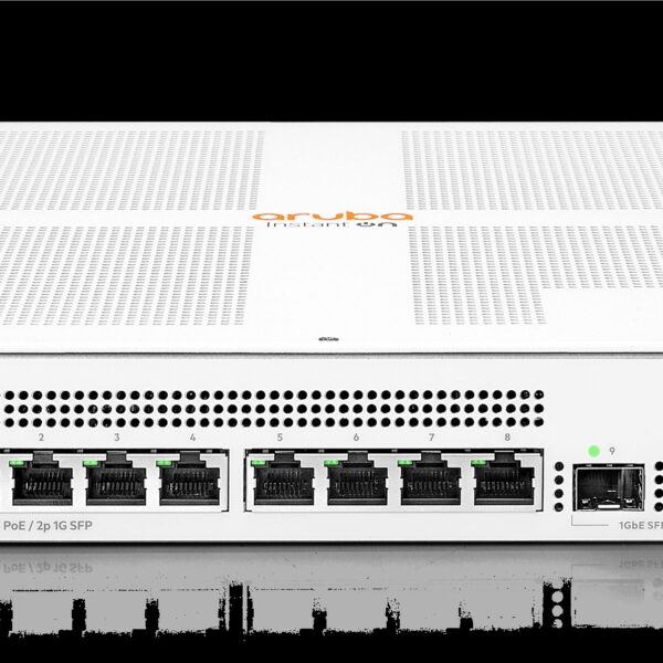 HPE Networking Instant On 1930 2SFP 8 Port 124W Switch | ARU-IO-SW19308G-124W