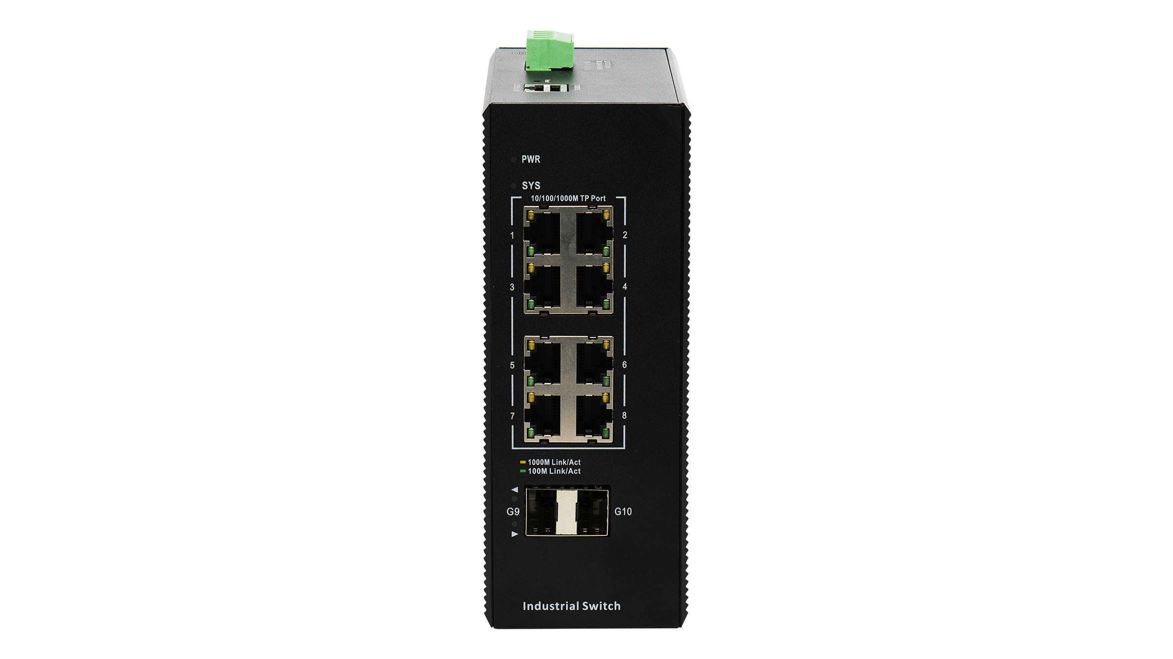 BDCOM 8 Port Gigabit Industrial Switch With 2 SFP - Managed BDCOM 8 Port Gigabit Industrial Switch With 2 SFP - Managed