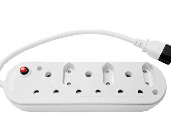 Acconet 6 Way Multiplug with 3x 16A SA and 3x 5A 2 Pin Sockets | AC-MPLUG-IEC-6