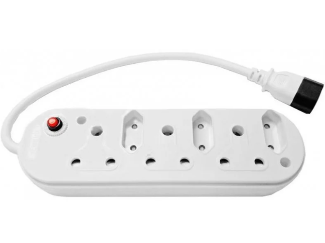 Acconet 6 Way Multiplug with 3x 16A SA and 3x 5A 2 Pin Sockets | AC-MPLUG-IEC-6 Acconet 6 Way Multiplug with 3x 16A SA and 3x 5A 2 Pin Sockets | AC-MPLUG-IEC-6