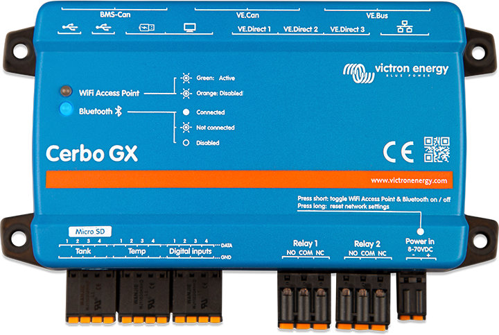 Cerbo GX MK2 Control unit for Victron | VIC-CERBO-GX