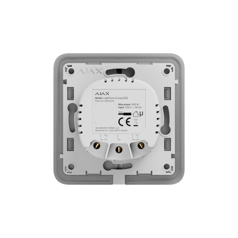 AJAX Security - LightCore 2 Way Wireless Light Switch