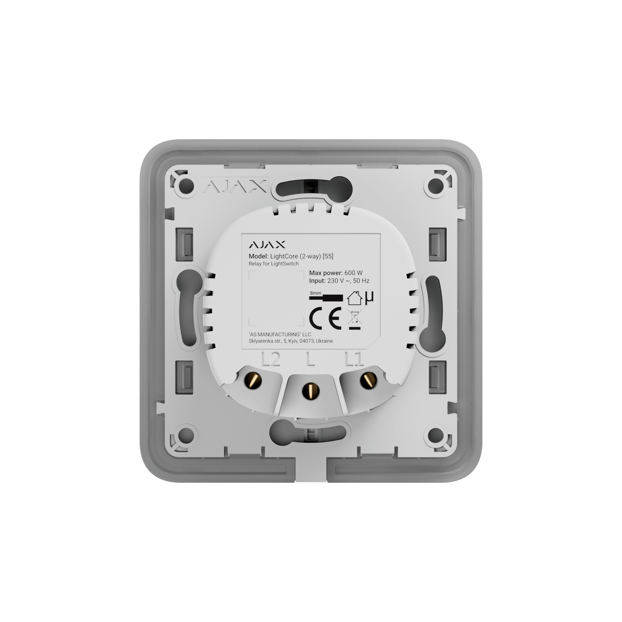AJAX Security - LightCore 2 Way Wireless Light Switch AJAX Security - LightCore 2 Way Wireless Light Switch