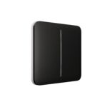 AJAX Security - Black SoloButton 2-GANG | AJAX-SB-2-GANG-B