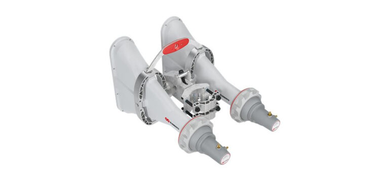 RF elements 5 GHz 90° 4x4 Asymmetrical Horn Antenna