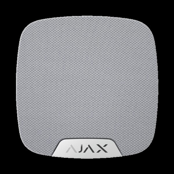 AJAX Security - HomeSiren Jeweller - White Indoor Compact Wireless Siren | AJAX-HS-INDR-W