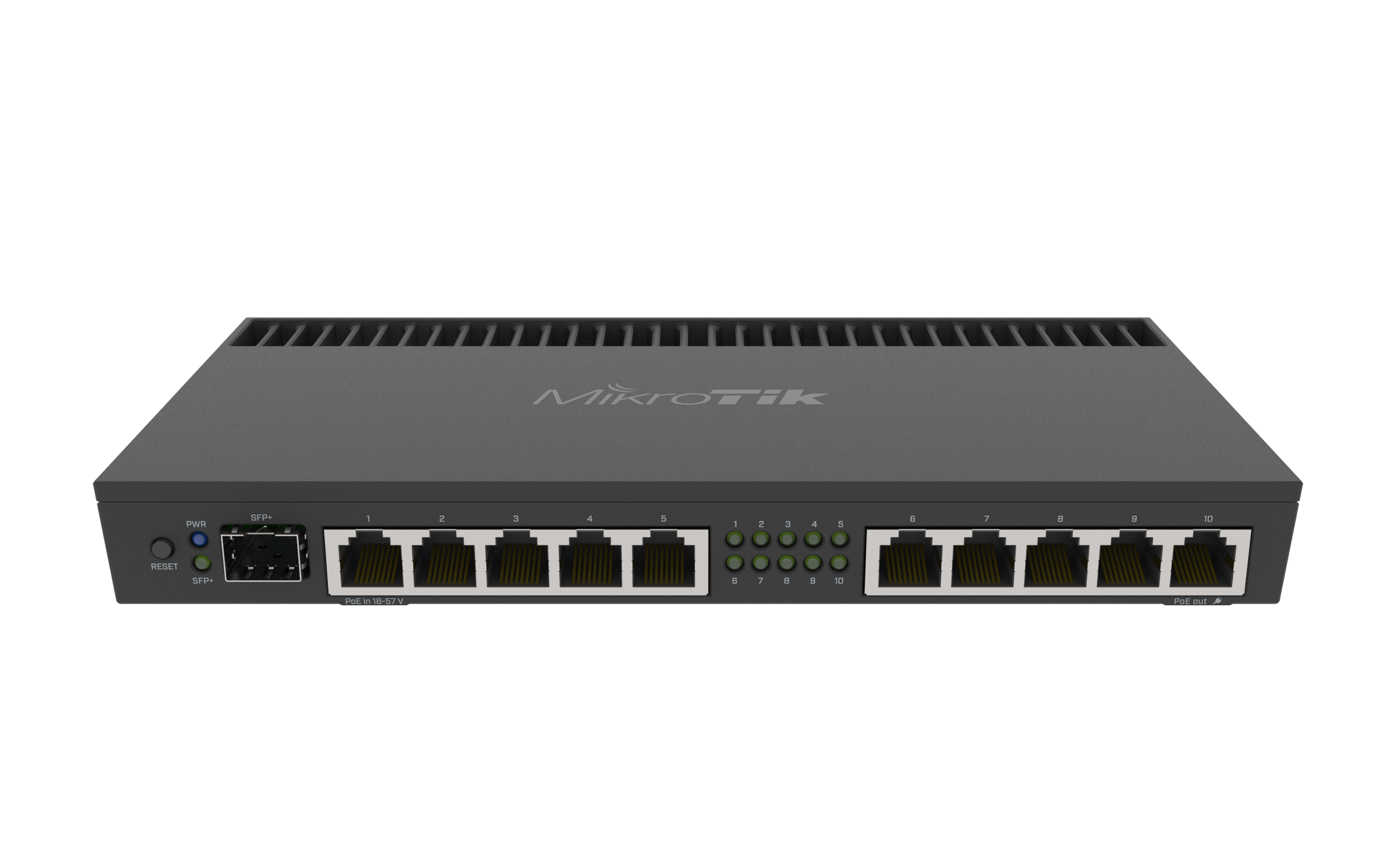 MikroTik 10 Port Gigabit 1SFP+ 4 Core L5 Rack-Mount Router | MT-RB4011iGS-RM MikroTik 10 Port Gigabit 1SFP+ 4 Core L5 Rack-Mount Router | MT-RB4011iGS-RM