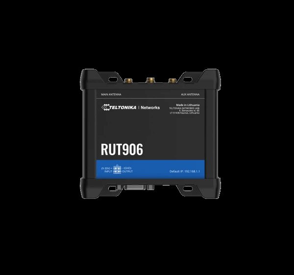 Teltonika RS232 / RS485 Industrial LTE Wi-Fi Router | RUT906