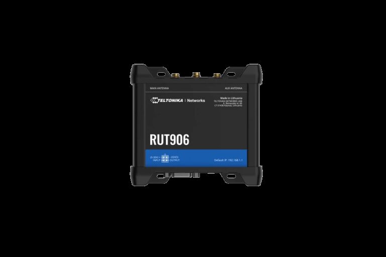 Teltonika RS232 / RS485 Industrial LTE Wi-Fi Router | RUT906