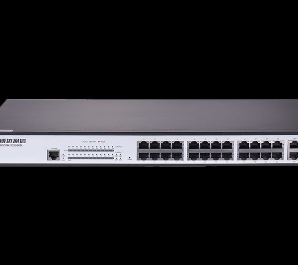BDCOM 26-Port 10/100 POE switch (24 POE ports