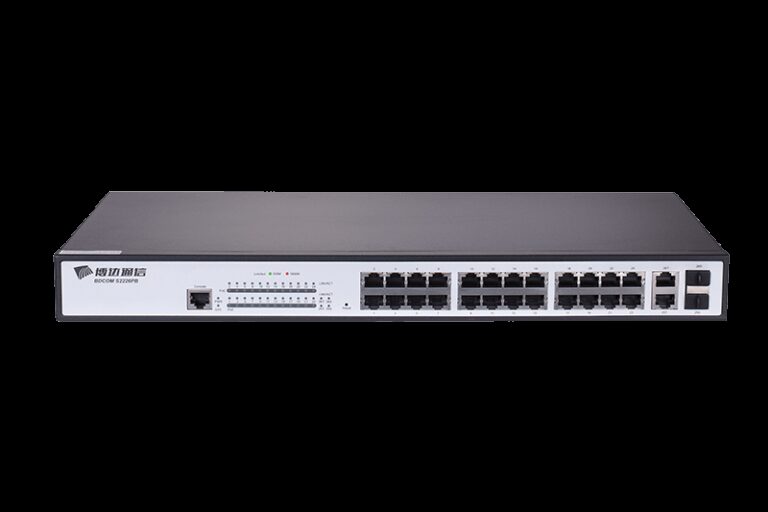BDCOM 26-Port 10/100 POE switch (24 POE ports