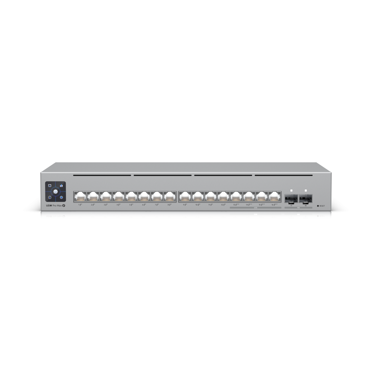 Ubiquiti UniFi Pro Max 16 Port 12 PoE 180W Switch | USW-Pro-Max-16-PoE Ubiquiti UniFi Pro Max 16 Port 12 PoE 180W Switch | USW-Pro-Max-16-PoE