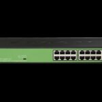 BDCOM 16-Port Gigabit PoE Switch (16-Port PoE + 2-Port Gigabit SFP) 180W PoE Budget