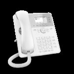 Snom D717 6-line Desktop SIP Phone in White - No PSU Included - Wide Colour TFT Display - USB