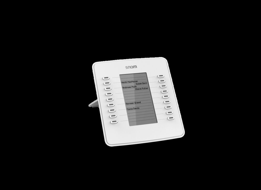 Snom D7 Expansion Module in White - USB - Supports Dxx Series with USB