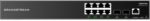 Grandstream Enterprise L2 8 port Managed GbE PoE Switch 120W | GWN7801P