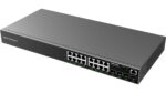Grandstream Enterprise L2 16 port Managed GbE PoE+ Switch 240W | GWN7802P - Image 3