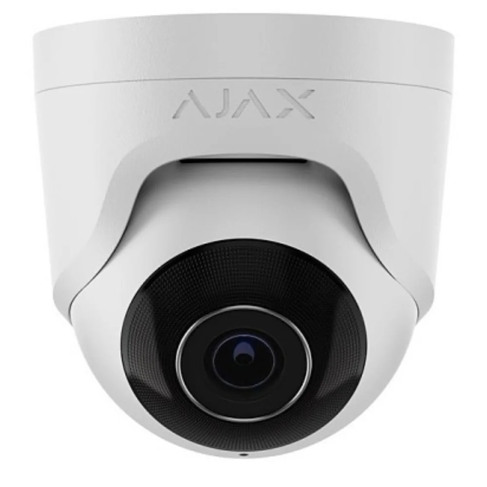 AJAX Security - 8MP IP White Turret Camera with a 2.8 mm Wide-view Lens | AJAX-TURRET-8MP-28-W AJAX Security - 8MP IP White Turret Camera with a 2.8 mm Wide-view Lens | AJAX-TURRET-8MP-28-W
