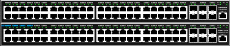 Grandstream Enterprise L3 48 port Managed GbE Switch | GWN7816